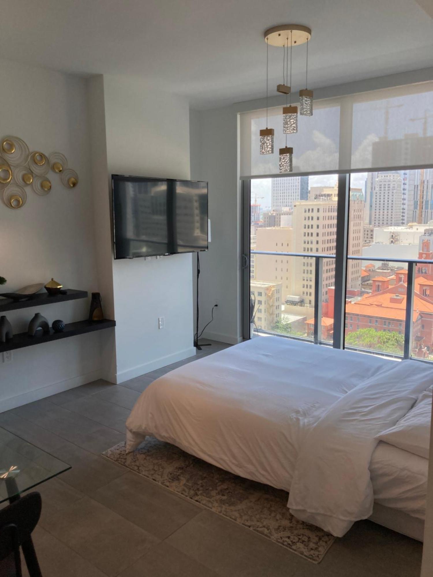 Brand New Modern 1 Bedroom Unit Downtown Miami Dış mekan fotoğraf