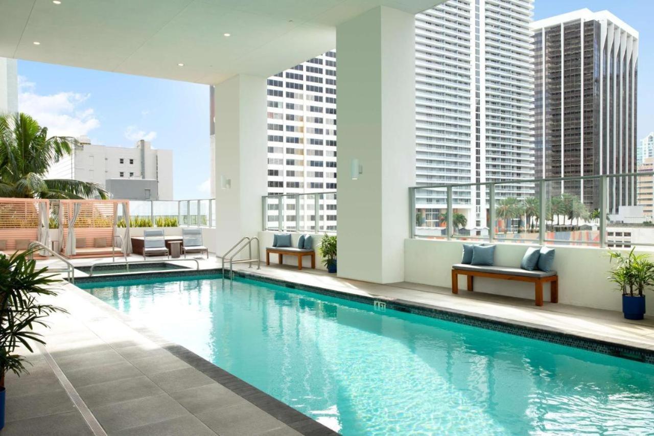Brand New Modern 1 Bedroom Unit Downtown Miami Dış mekan fotoğraf